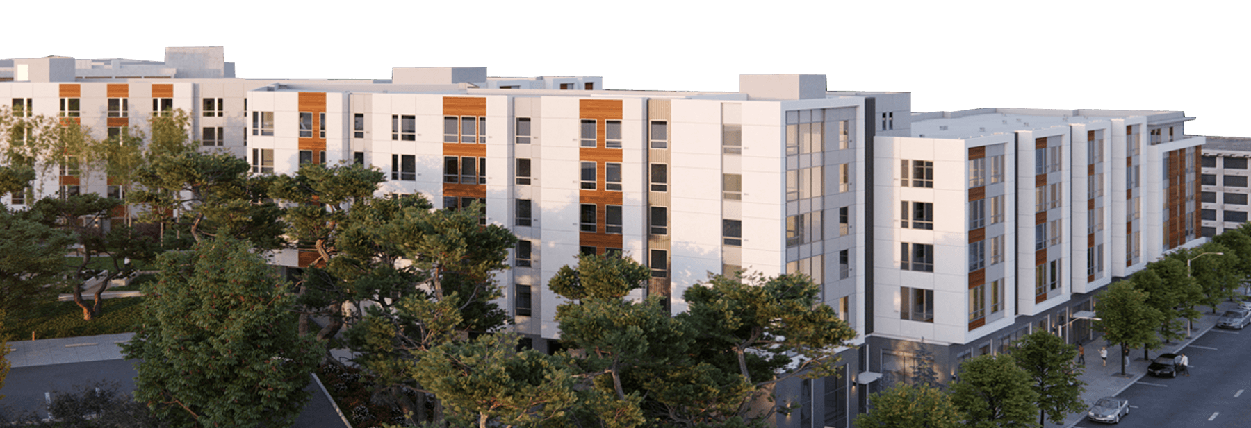 Mission Street view of Frank Residences